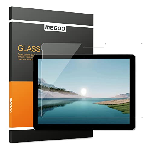 Megoo Protection d'écran pour Surface Go 4/3/2/1 verre trempé,installation facile,haute sensibilité,protection complète Conçu pour Microsoft Surface Go 4/3/2/1