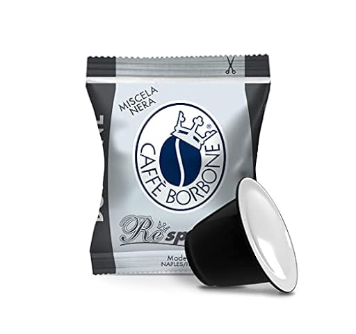 Caffè Borbone Respresso, Mezcla de Café Negra - 100 Cápsulas - Compatibles con Máquinas de Café Nespresso para uso doméstico | Ya disponible en tu tienda friki favorita! En mundofriki.es!