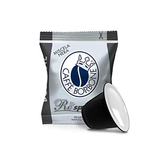 Caffè Borbone Café Respresso, Mezcla Negra - 100 Cápsulas - Compatibles con las Cafeteras de uso doméstico Nespresso®*