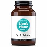 Viridian Melena de León Orgánica Extracto 30 Cápsulas Veganas