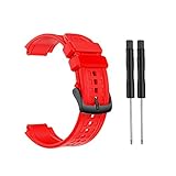 ❥: Perfecto para reemplazar la correa del reloj inteligente masculino Garmin- Forerunner 25.