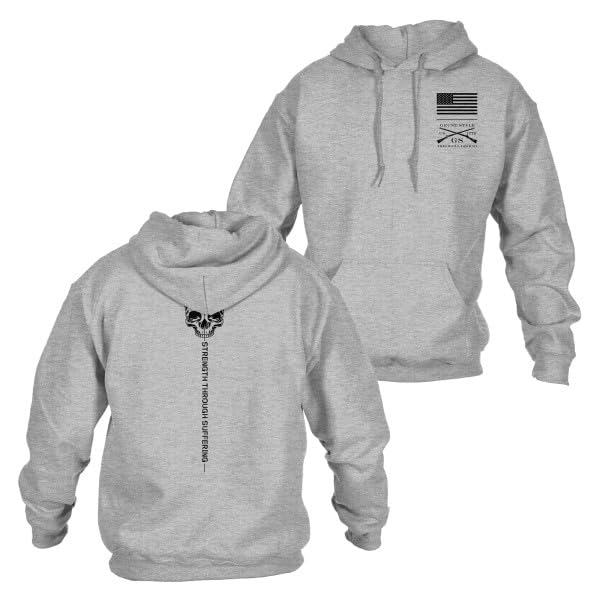 Grunt Style Strength Through Suffering Men's Pullover Hoodie - Main Image