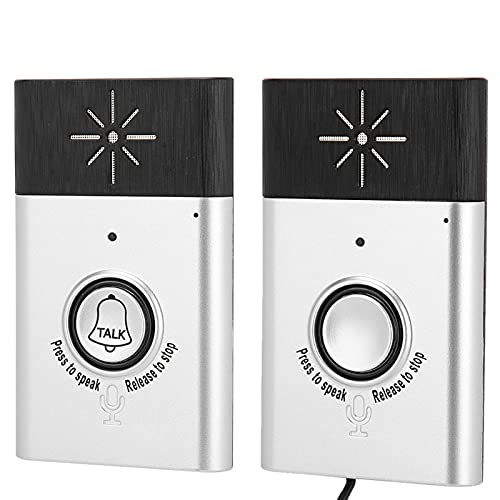 Mini campainha de interfone, transmissão estável e suave, fácil de instalar. Campainha Simples e Ele