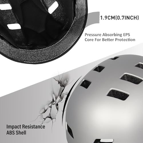 Image of Skateboard Bike Helmet,3 Sizes for Adults Youth Teen Kids Toddler | Adjustable for Men Women Boys Girls,Safety Certified Multi-Sport for Scooter Skate Bicycle Skating Rollerblading