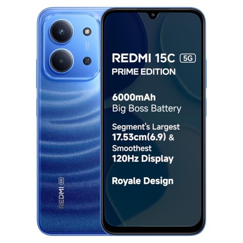 Redmi 15C 5G Prime Edition 4GB 128GB Moonlight Blue - Image 2