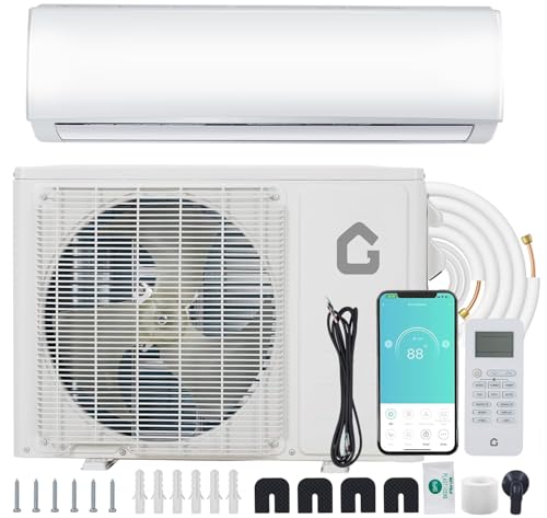 18000 BTU Mini Split Air Conditioner Heat Pump,19 SEER Ductless,