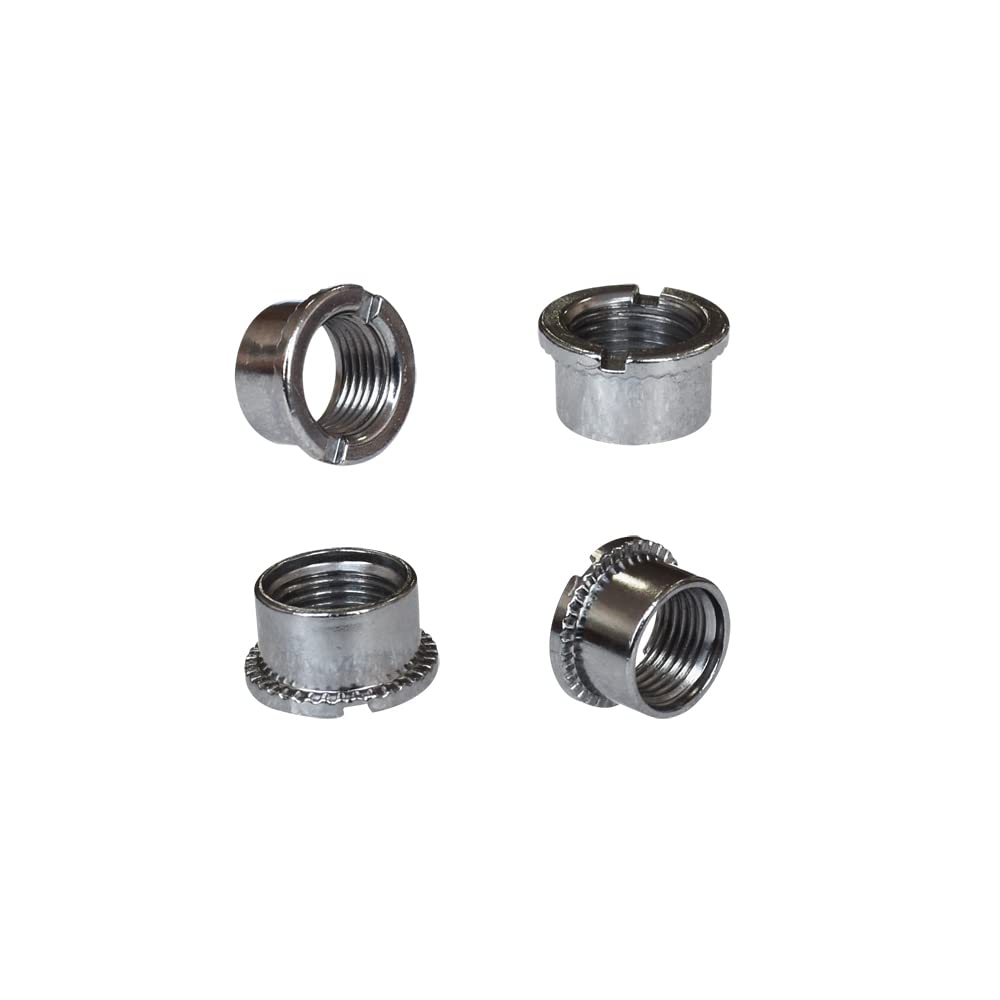Kit Bulloni Per Corona Bici Da Strada E MTB – 5 Pezzi Per Corona Singola, Doppia E Tripla + 10 Rondelle (1mm E 2mm)