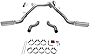Flowmaster 817709 American Thunder Cat Back Exhaust System,Black muffler, natural tubing