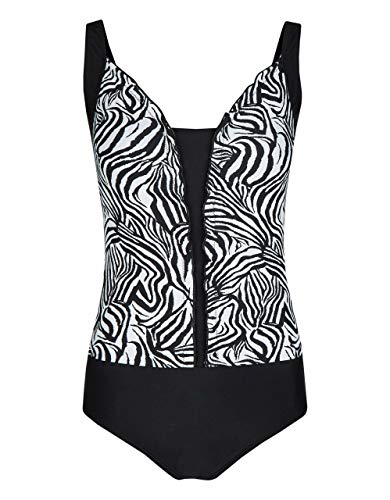 Preisvergleich Produktbild Bexleys woman by Adler Mode Damen Badeanzug Zebra 40B-Cup