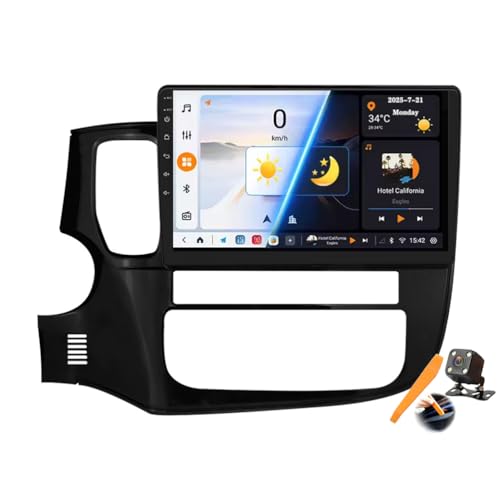 Remplacement Autoradio Outlander 3 - Écran Android 15.0 pour Retrouver Waze et Spotify en Voiture