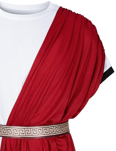 Disfraz Toga para Hombre Rojo Talla Large miniatura 6
