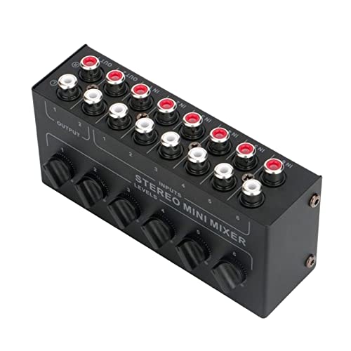 SM SunniMix Console de mixage Portable Mini mélangeur Audio pour la Performance de scène de d'enregistrement de Diffusion Cover