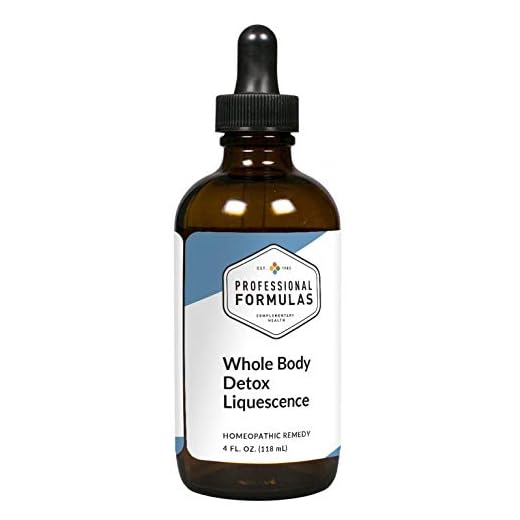 Professional Complementary Health Formulas Whole Body Detox Liquescence 4oz