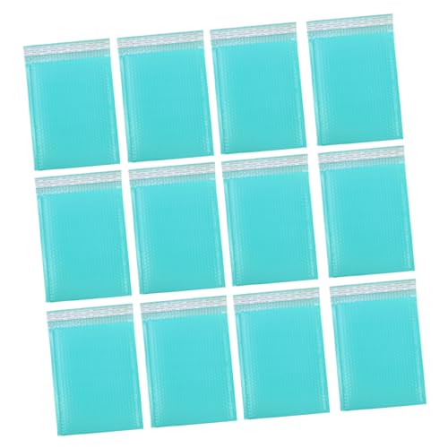 GALPADA 25個 ブルー防水バブルメーラー 衣類包装袋 自己密封式 耐衝撃クッション封筒 軽量ポリエステル製 郵送 輸送用エクスプレス封筒