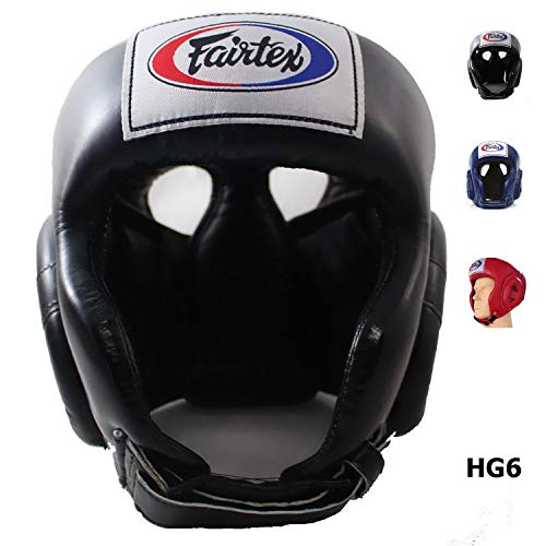 Bangplee Sport Fairtex HG6 Competition Head Guard - Protective for Boxing, Kick Boxing