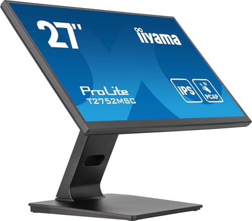 iiyama ProLite T2752MSC B1AG écran plat de PC 68 6 cm 27 1920 x 1080 pixels Full HD LED Écran tactile Neuf - vue 4