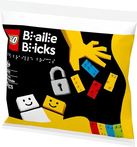 LEGO Braille Bricks Joue avec des briques en braille 30711 1 pièce - vue 5