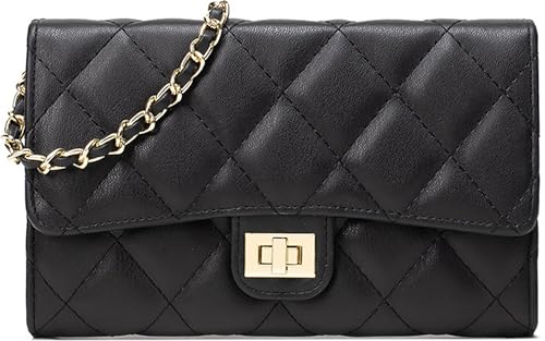 Image of Farcauo Small Purses for Women Quilted Crossbody Bags Ladies Trendy Shoulder Handbags Quilted Purses Women