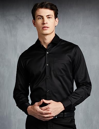 Image of Symbol Premium Men's Wrinkle-Resistant Regular Fit Cotton Formal Shirt
