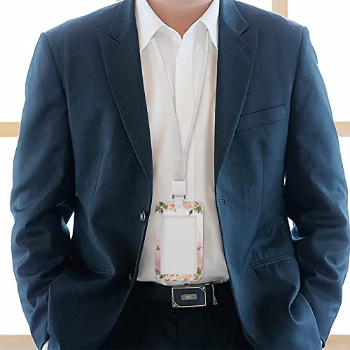 Religious Christian Id Badge Holder Lanyards For Id Badges Slide Cover Abs Waterproof Clear Neck Lanyard For School Office Men Women #TOP6