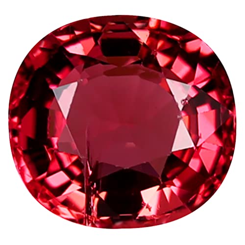 Tourmaline rose Mozambique 1.74 ct pierre précieuse ovale 8x7 mm