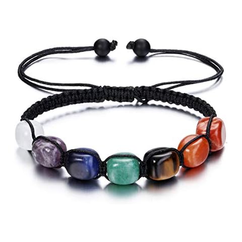 JOVIVI 7 Chakra Healing Crystal Bracelet Cover