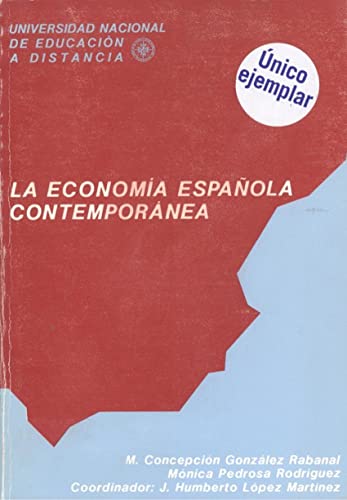 Portada de La economÍa espaÑola contemporanea