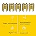 Threaded Inserts, 20Pcs 302 Carbon Steel Self Tapping Thread Insert Accessories for Automotive Industry Rail Vehicle Industry(Inner Outer 15mm)