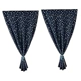 Photo Gallery aboofan 2 pz senza pugni - decorazione casa - casa decorazione decorata con stelle scheggiate tende oscuranti tende per finestre home decor oscurante della finestra Photo Gallery aboofan 2 pz senza pugni - decorazione casa - casa decorazione decorata con stelle scheggiate tende oscuranti tende per finestre home decor oscurante della finestra