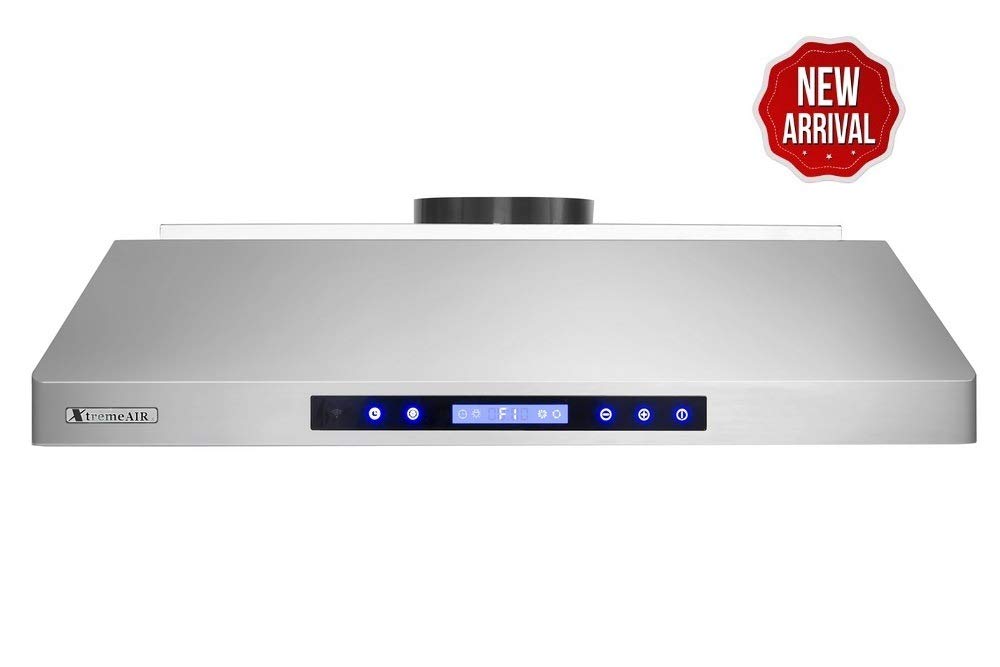 XtremeAIRPro-X Series PX10-U367, 36" Width, Slim 7" height, 900 CFM, Baffle Filters, LED lights, Under Cabinet Mount Range Hood