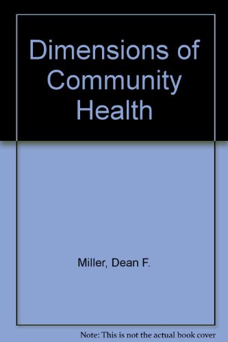 Dimensions of Community Health 0697152626 Book Cover