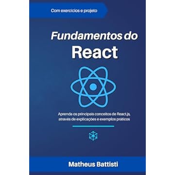 Capa do livro Fundamentos do React JS: Aprenda a bilioteca mais famosa de front-end através de exercícios e projetos (Portuguese Edition)