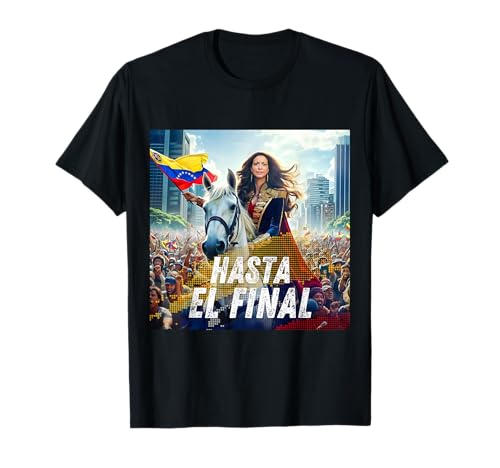 Hasta el final María Corina Machado Camiseta