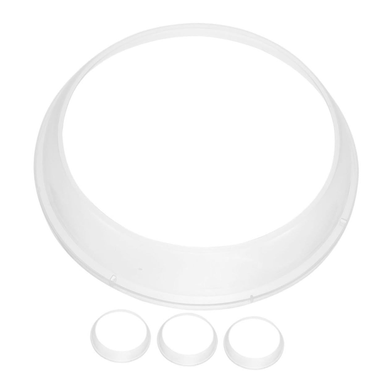 4pcs Sturdy Plastic Cover for Maker Essential Sugar Floss Machine Accessory Prevents Easy to Clean Design for Home Use