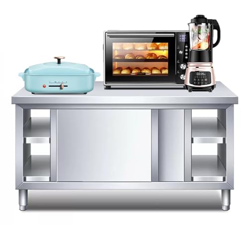 Generisch Edelstahl-Werkbank mit Doppeldurchgang Generic