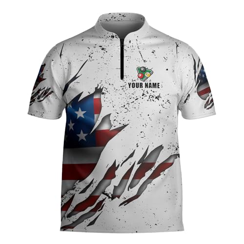 Personalized Billiard Jersey - 3D Billiard Shirts for Men, Bowling Jersey, Pool Shirts2