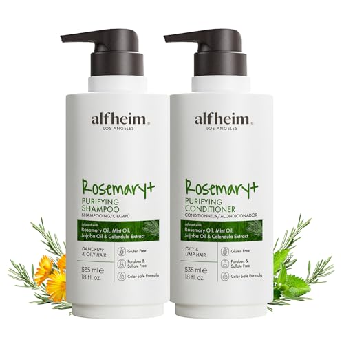 ALFHEIM Rosemary+ Purifying Shampoo & Conditioner Set – Balancing Care