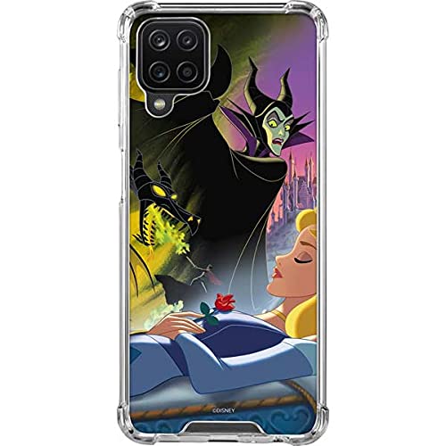 Skinit Clear Phone Case Compatible With Samsung Galaxy A12 - Officially Licensed Disney Sleeping Beauty And Maleficent Design #TOP4