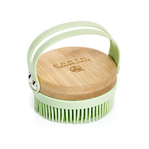 Brosse pour le corps en silicone souple Earth Therapeutics exfoliant et nettoyage doux
