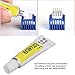 5PCS CPU Thermal Paste Set - 300℃ Insulated Thermal Silicone Grease for Electronics, Appliances, Instruments, LEDs, Heat Sinks - 5g Per Tube - Non and SolventFree
