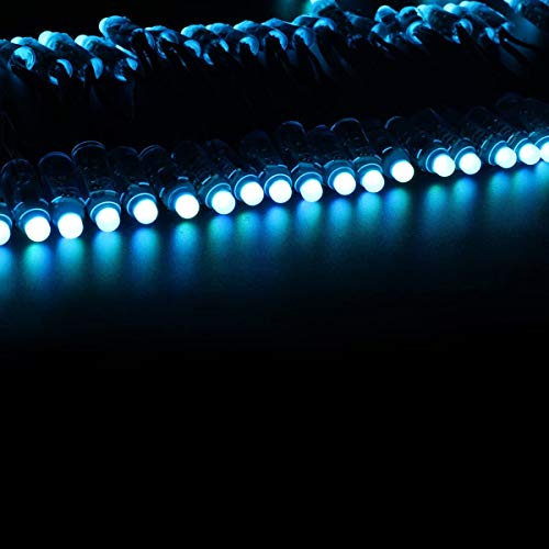 Tira de LEDs WS2811 RGB Digital 3.5 m 50 luces IP68 miniatura 5
