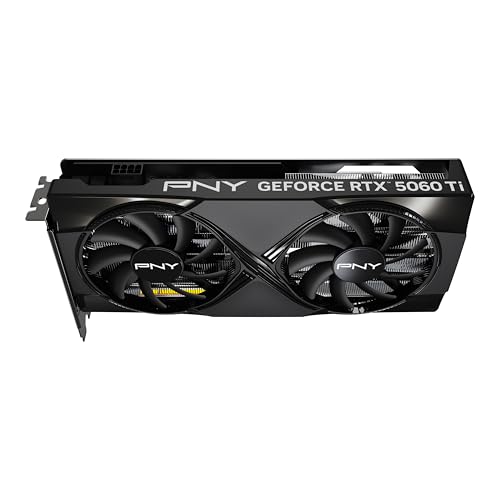PNY GeForce RTX 5060 Ti Overclocked Dual Fan 8GB GDDR7 Reflex 2 RTX AI DLSS4