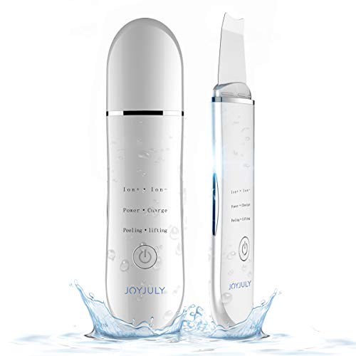 Skin Scrubber Face Spatula, Facial Cleansing Scraper Peel Pores Cleanserï¼ŒBlackhead Removal Acne Extractor Skin Exfoliation White