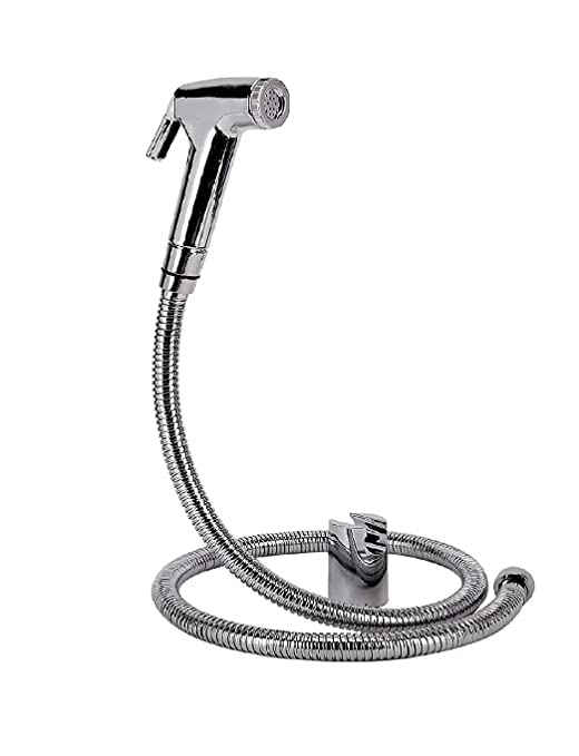 Health Faucet Set Abs Chrome Finish Hand Faucet for Toilet with