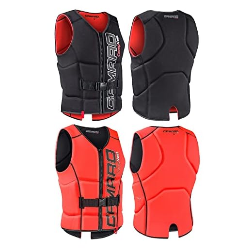 Camaro Comp Slasher Neopren Prallschutz Oberteil Wakeboard Kite Wasserski, 3XL (58)