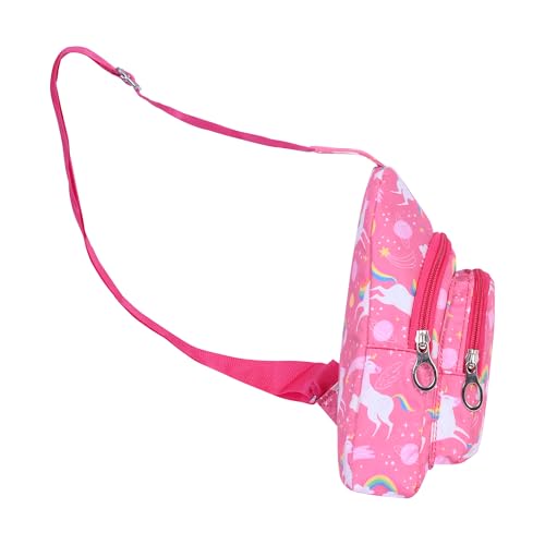 Image of Asera Chest Bags for Kids Lightweight Adjustable Straps, Multiple Pockets - Perfect for School, Travel, and Outdoor Adventures