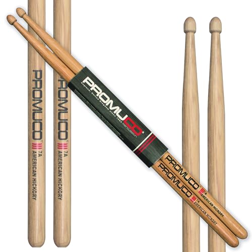 Promuco Baqueta American Hickory 18017A Hickoli Material (397 mm ~ 14.0 mm) miniatura 1