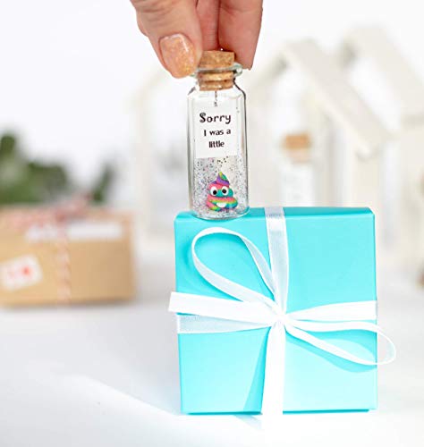Unique Apology Gift for Him or Her - Funny Miniature Poop in a Bottle Gag Gift for Couples - Image 4