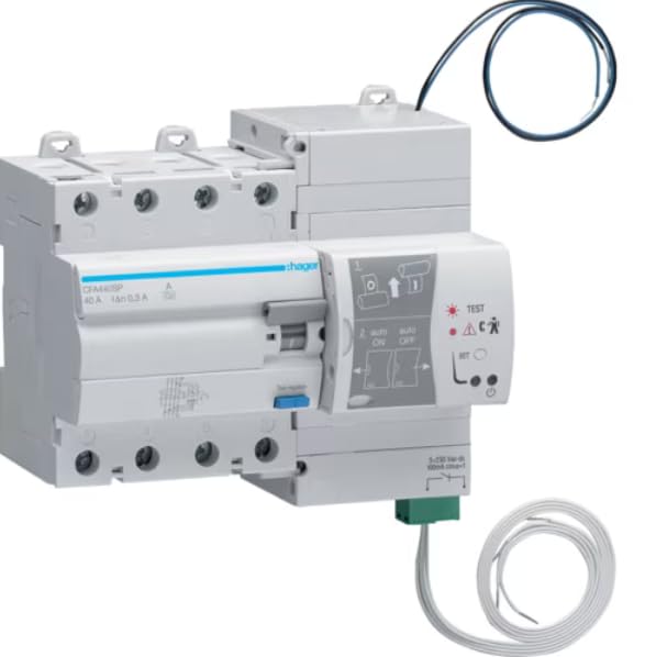 Interruptor diferencial reconexión automática 4P 40A 300mA 7módulos versión PRO CFA440SP HAGER