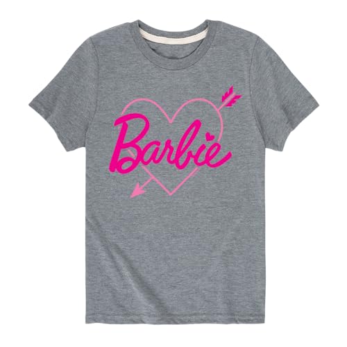 Barbie - Arrow Heart Logo - Toddler and Youth Short Sleeve Graphic T-Shirt